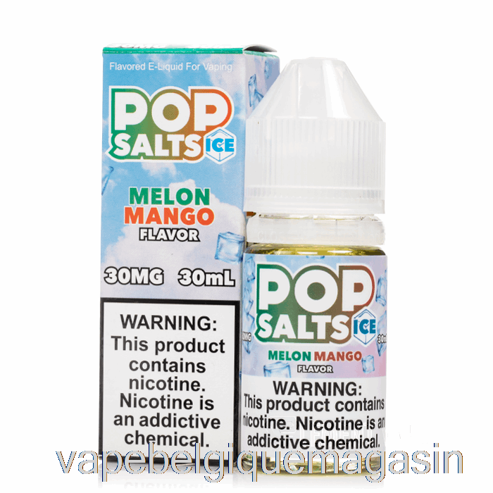 Vape Shop Bruxelles Melon Glacé Mangue - Pop Sels - 30ml 30mg